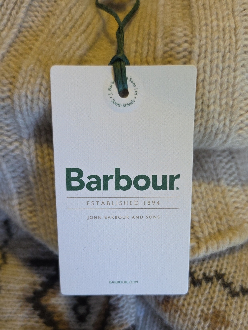 Barbour Knitted Helen Jumper In Birch Multi 2 NWT - Picture 8 of 12